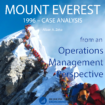 MOUNT EVEREST – 1996 – CASE ANALYSIS