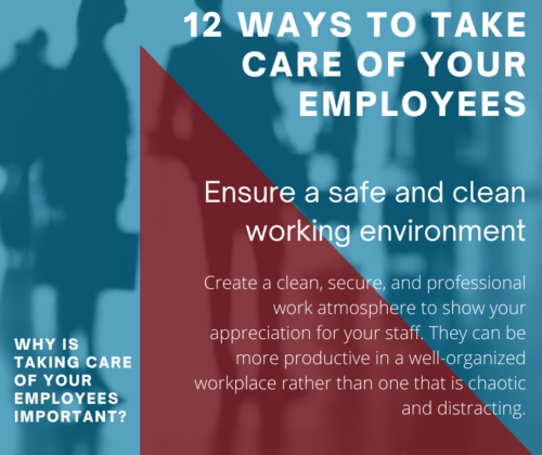 Kampanja Sensibilizuese “12 mënyrat për t’u kujdesur për punonjësit tuaj” (ENG: Awareness Campaign – 12 ways to take care of your employees)